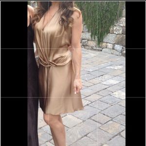 Rubin & Chapelle gold dress
